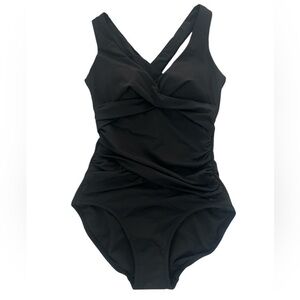 Calia by Carrie Underwood Black One-Piece Swimsuit 4